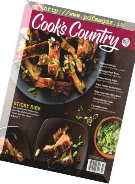 Cook’s Country – February 2019 Cover