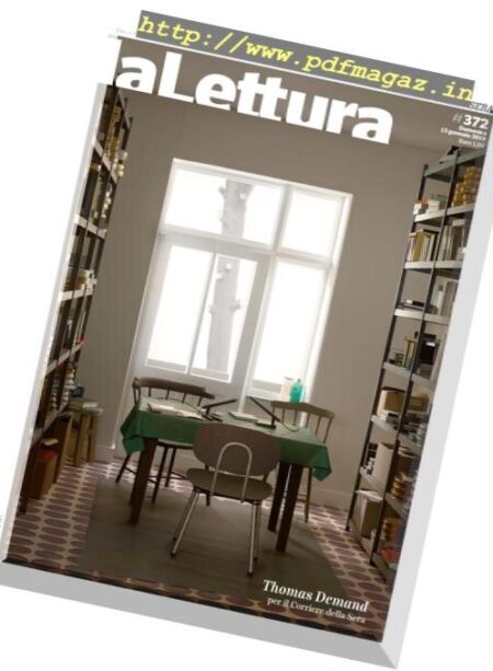 Corriere della Sera La Lettura – 13 gennaio 2019 Cover