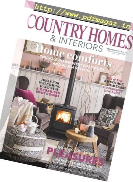 Country Homes & Interiors – February 2019 Cover