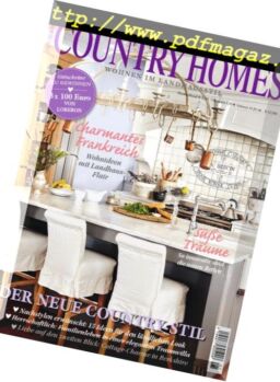 Country Homes Germany – Dezember 2018