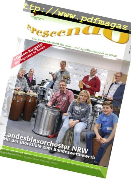 Crescendo – Dezember 2018 Cover
