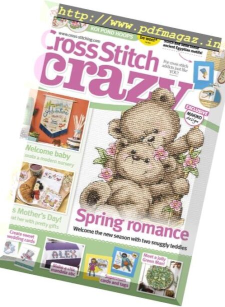Cross Stitch Crazy – March 2019 Cover