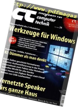 c’t Magazin – 10 November 2018