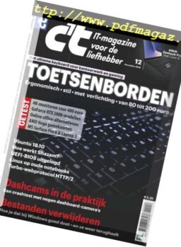 c’t Magazine Netherlands – December 2018