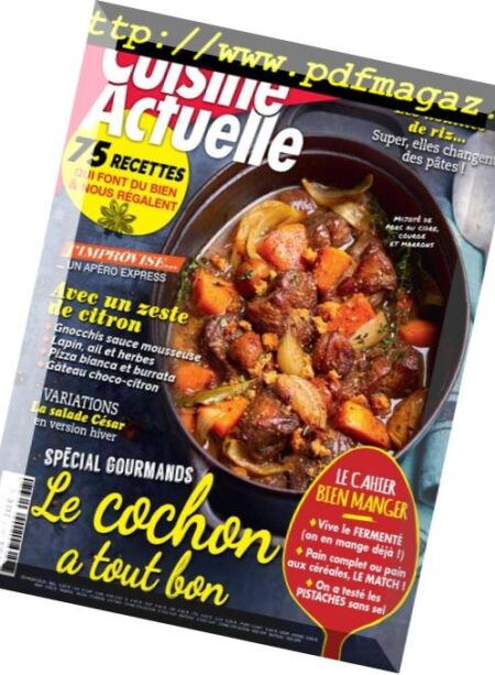 Cuisine Actuelle – Fevrier 2019 Cover