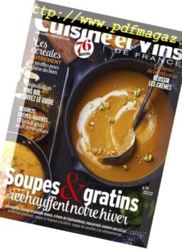Cuisine et Vins de France – fevrier 2019
