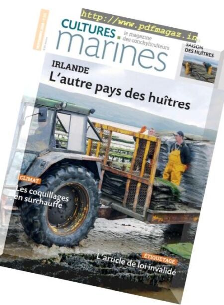 Cultures Marines – Novembre 2018 Cover