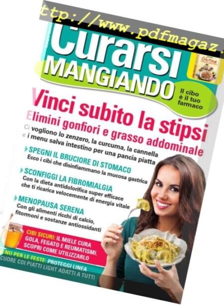 Curarsi Mangiando – Dicembre 2018 Cover