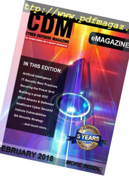 Cyber Defense Magazine – February-2018 Cover