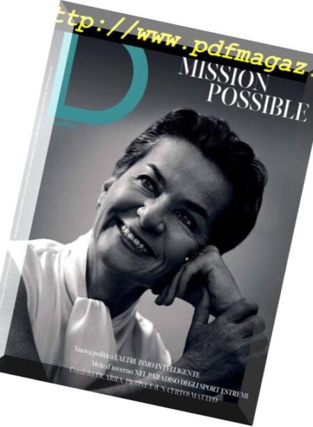 D la Repubblica – 26 Gennaio 2019 Cover