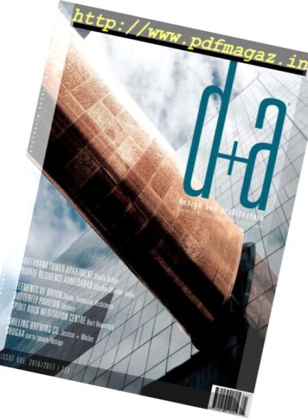 d+a Magazine – December 2016 Cover