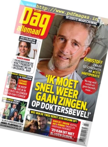 Dag Allemaal – 15 januari 2019 Cover