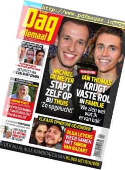 Dag Allemaal – 22 januari 2019