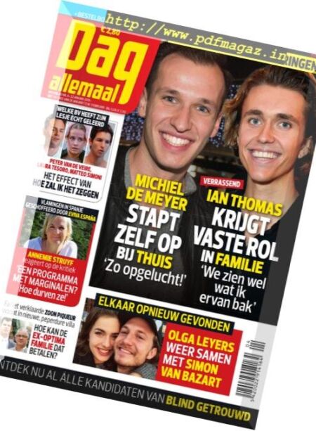 Dag Allemaal – 22 januari 2019 Cover