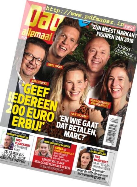 Dag Allemaal – 24 december 2018 Cover
