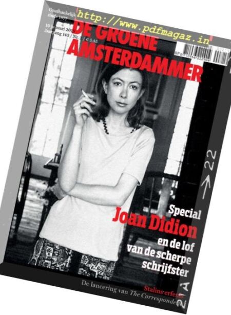 De Groene Amsterdammer – 11 januari 2019 Cover