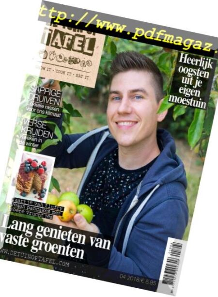 De Tuin op Tafel – September-Oktober 2018 Cover