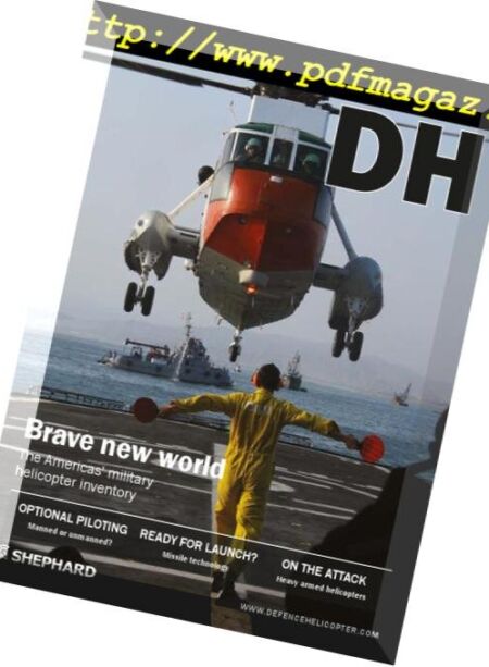 Defence Helicopter – November-December 2018 Cover