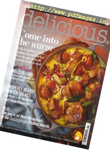 delicious UK – January 2019 Cover