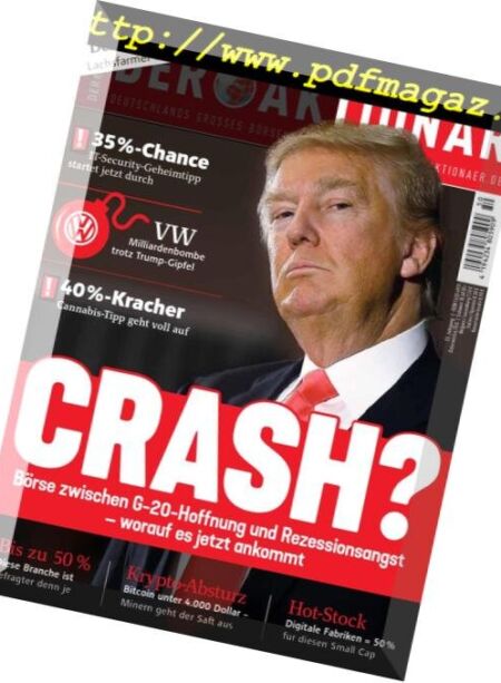 Der Aktionar – 07 Dezember 2018 Cover