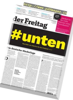der Freitag – November 2018