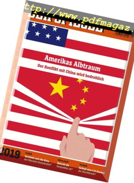 Der Spiegel – 29 Dezember 2018 Cover