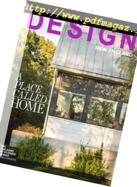 Design New England – March-April 2018 Cover