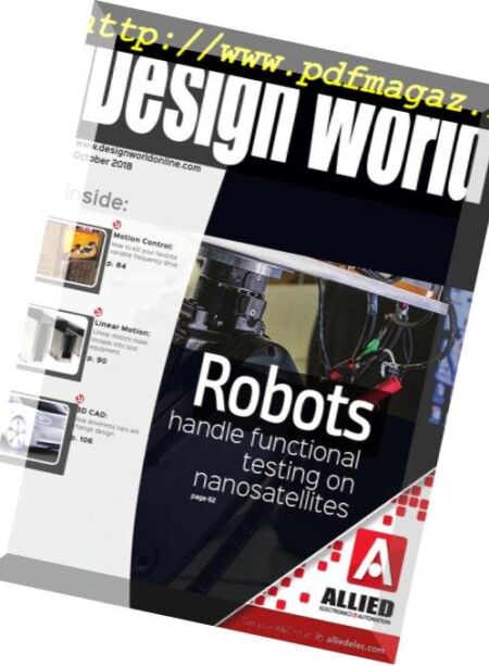 Design World – October 2018 Cover