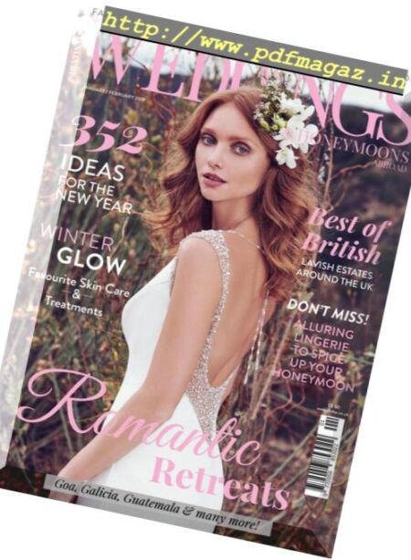 Destination Weddings & Honeymoons Abroad – January-February 2019 Cover