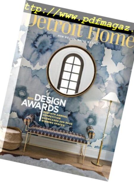 Detroit Home – 2018 Design Awards Cover