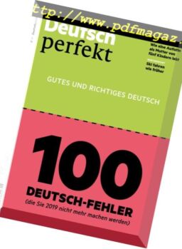 Deutsch Perfekt – Januar 2019
