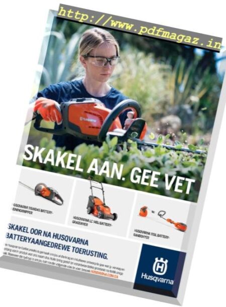 Die Tuinier Tydskrif – Februarie 2019 Cover