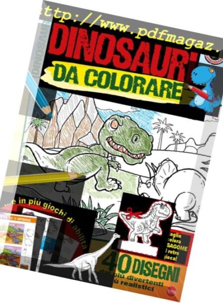 Dinosauri Leggendari Kids – Giugno-Luglio 2018 Cover