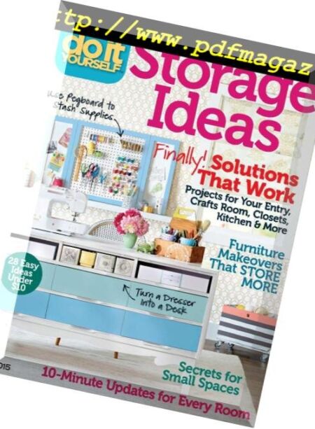 Do It Yourself Storage – January 2015 Cover