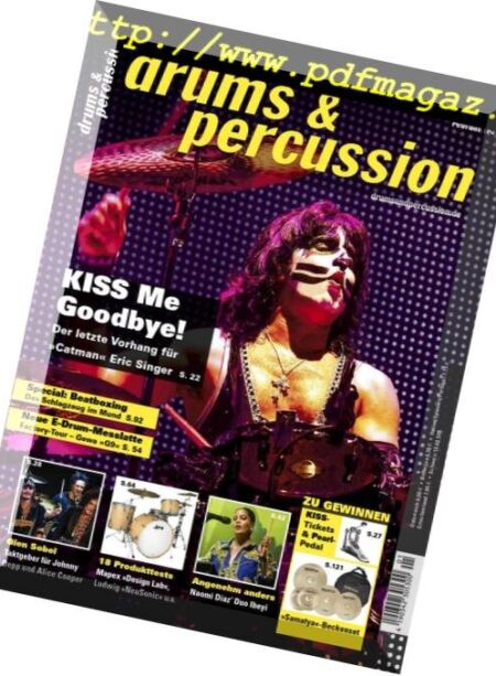 Drums & Percussion – Januar-Februar 2019 Cover