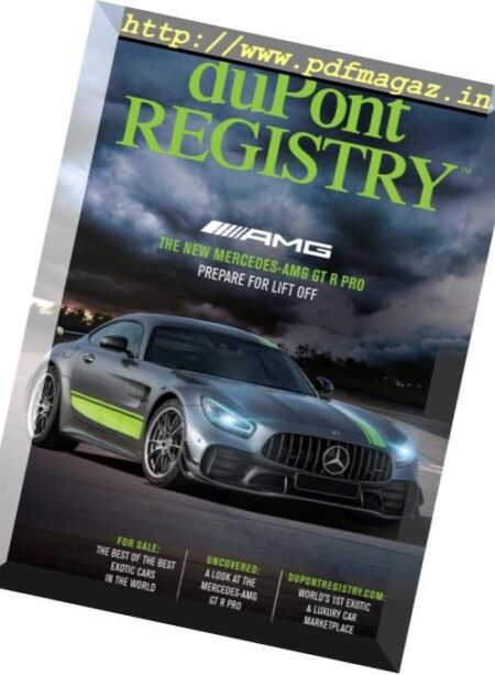 duPont Registry – February 2019 Cover