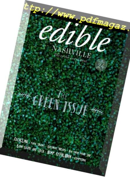 Edible Nashville – January-February 2019 Cover