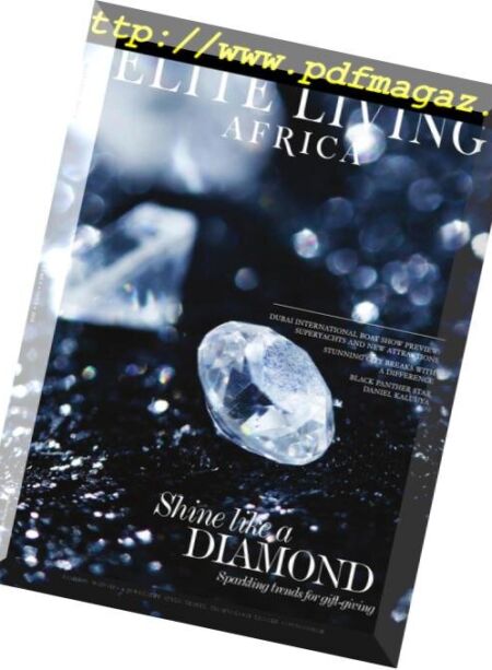 Elite Living Africa – Issue 6, 2018 Cover