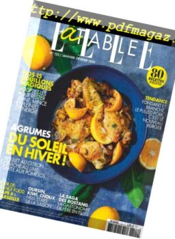 Elle a Table – janvier 2019