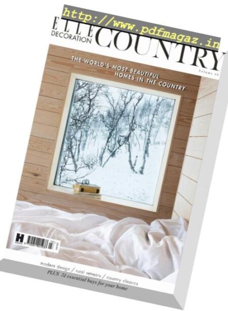Elle Decoration Country – December 2018 Cover