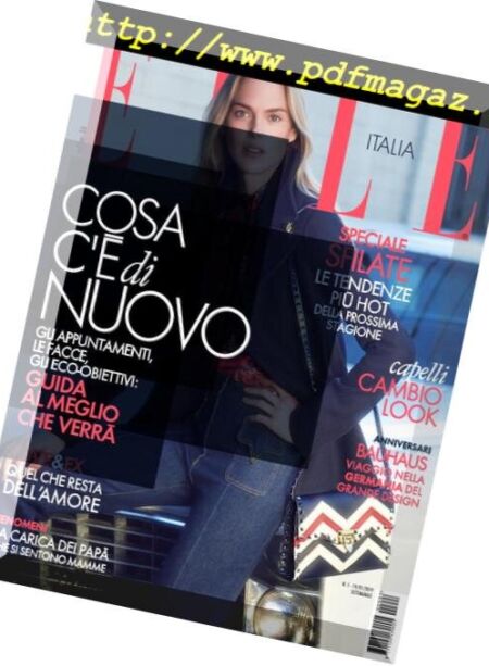 Elle Italia – 10 febbraio 2019 Cover