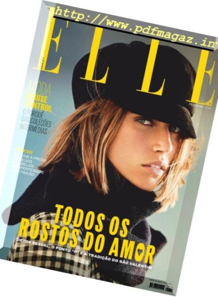 Elle Portugal – fevereiro 2019 Cover