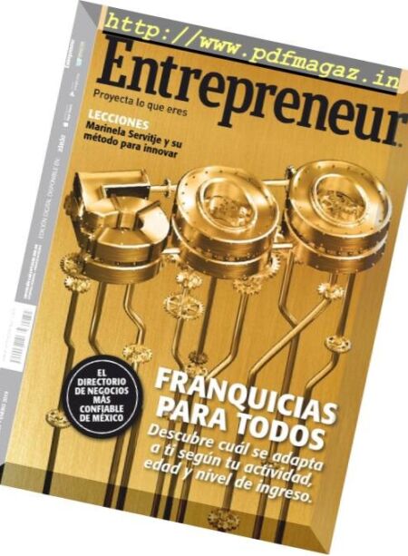Entrepreneur en Espanol – enero 2019 Cover