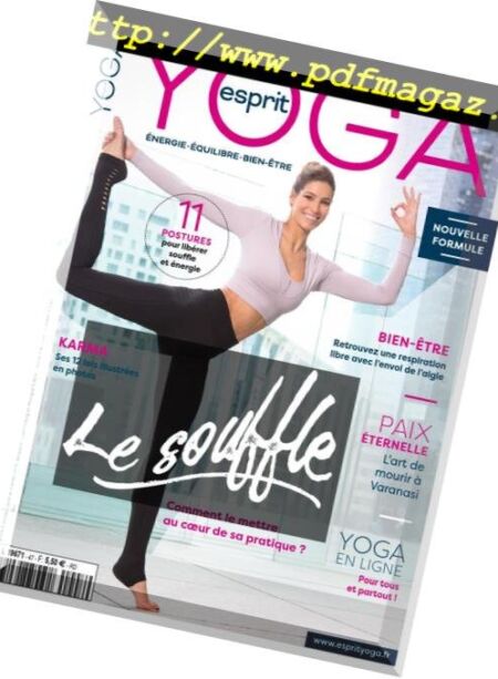 Esprit Yoga – decembre-janvier 2018 Cover