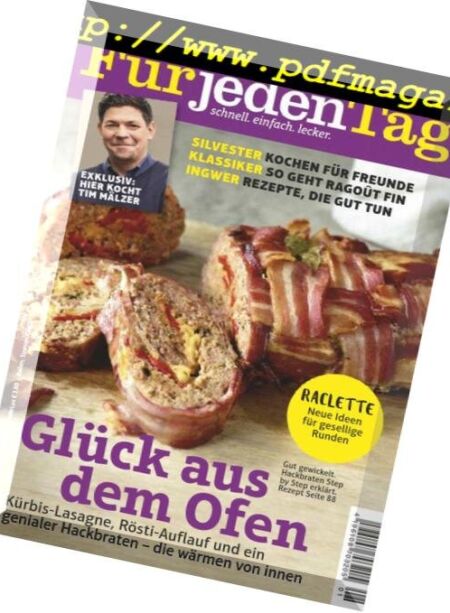 Essen & Trinken Fur jeden Tag – Januar 2019 Cover