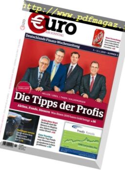 Euro am Sonntag – 05 Januar 2019