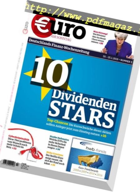 Euro am Sonntag – 19 Januar 2019 Cover