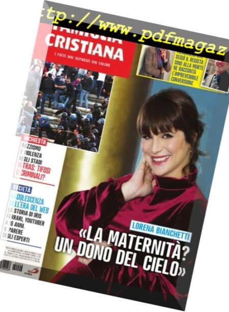 Famiglia Cristiana – 13 Gennaio 2019 Cover