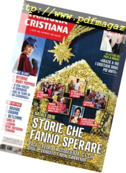 Famiglia Cristiana – 23 Dicembre 2018