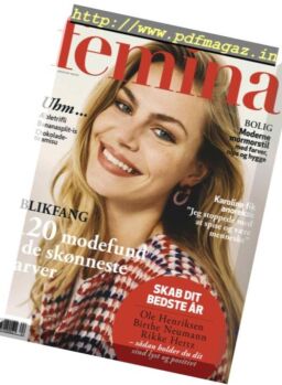 Femina Denmark – 24 January 2019
